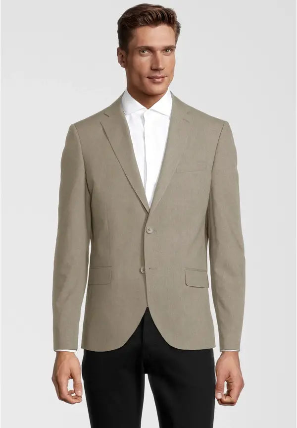 Steffen Klein Designer Business Sakko Slim Fit in Sand Begrenzte Freigabe