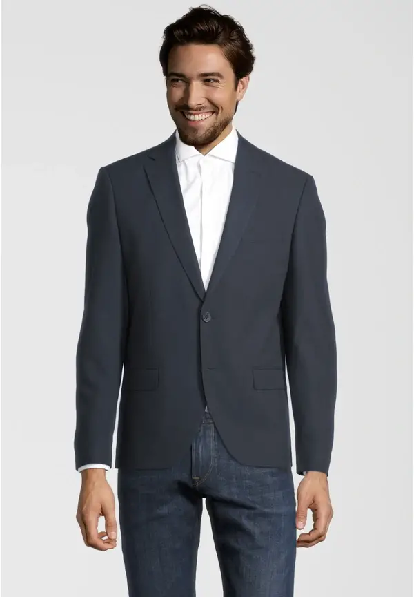 Steffen Klein Designer Business Sakko Slim Fit in Graublau Letzte 3 Tage