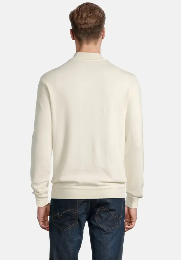 Steffen Klein Pullover Stehbund Soft Touch in creme Angebote