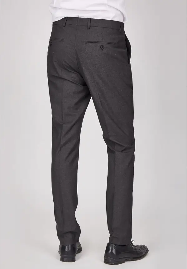 Steffen Klein Anzughose Stoffhose Slim Fit Business in Anthrazit Kostenloser Versand