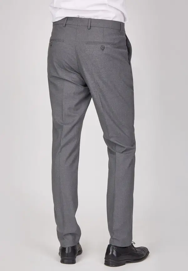 Steffen Klein Anzughose Stoffhose Slim Fit Business in Grau Fabrik Onlineshop
