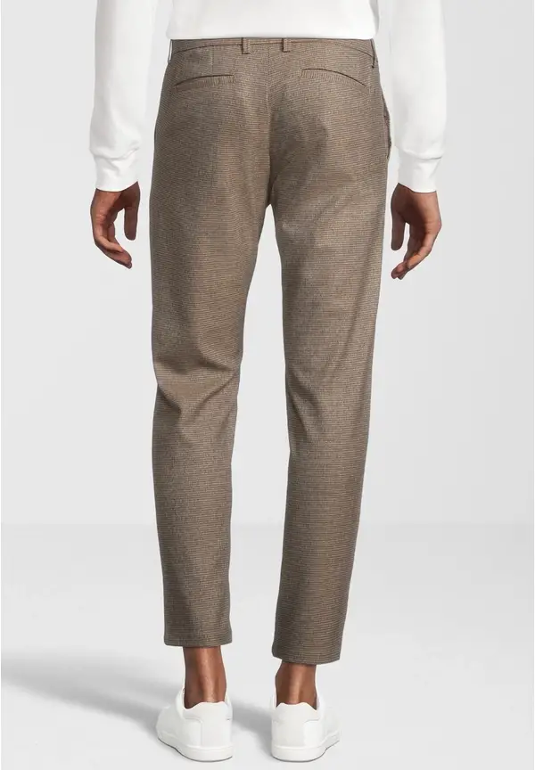 Steffen Klein Hose knöchellang zweifarbig in beige Flash Sale
