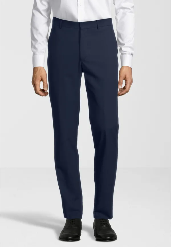 Steffen Klein Anzughose Stoffhose Slim Fit Business in Marine Online Shopping