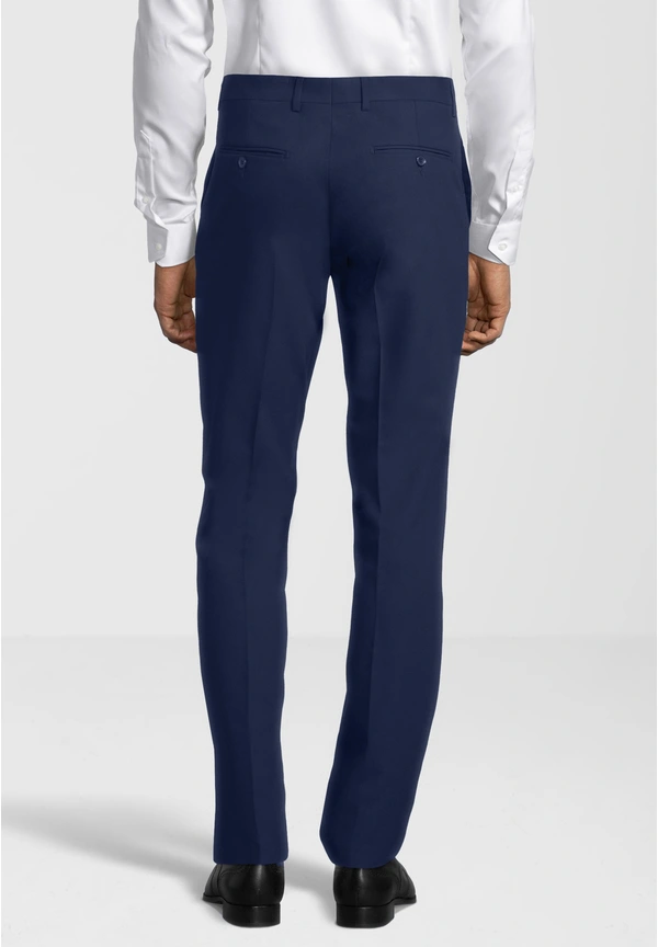 Steffen Klein Anzughose Stoffhose Slim Fit Business in Blau Exklusivangebot