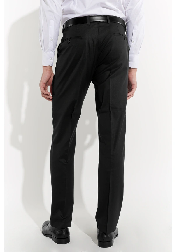 Steffen Klein Anzughose Regular Fit elastisch in schwarz Black Friday