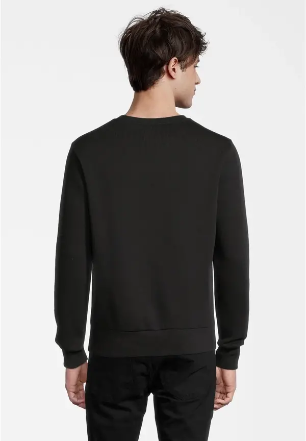 Steffen Klein Sweatshirt Logo-Badge in schwarz Heißer Verkauf