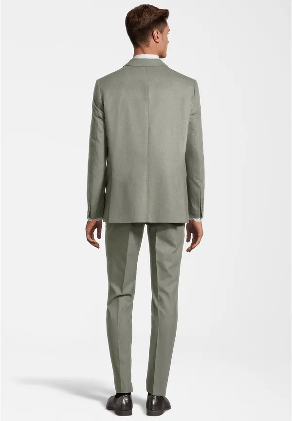 Steffen Klein Designer Anzug Slim Fit in khaki Fabrikladen