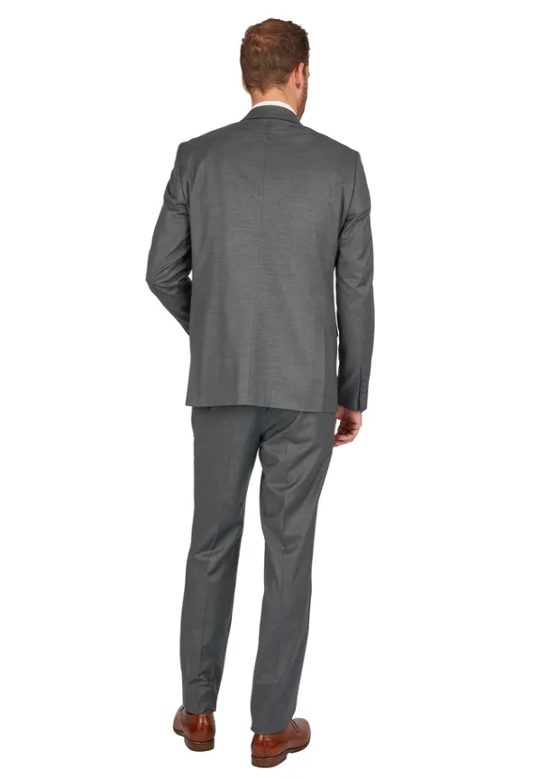 Steffen Klein Anzug Regular Fit elastisch in Grey zollfrei