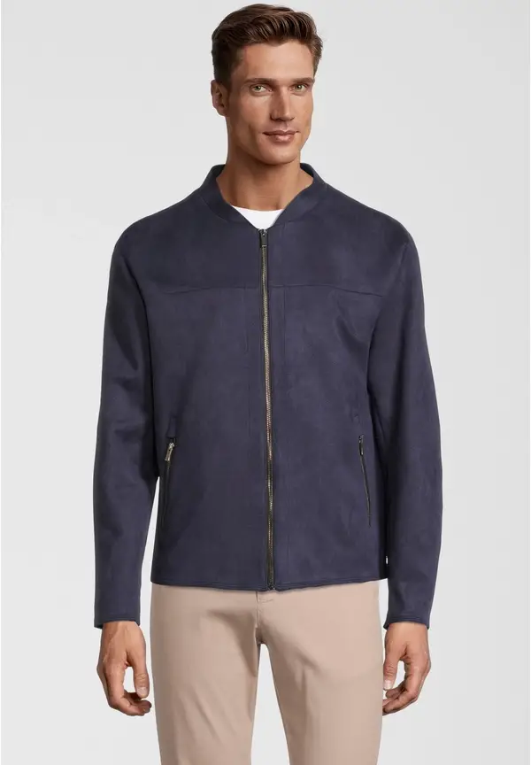 Steffen Klein Kurzjacke Velours in Marine Rabatte dieses Monats