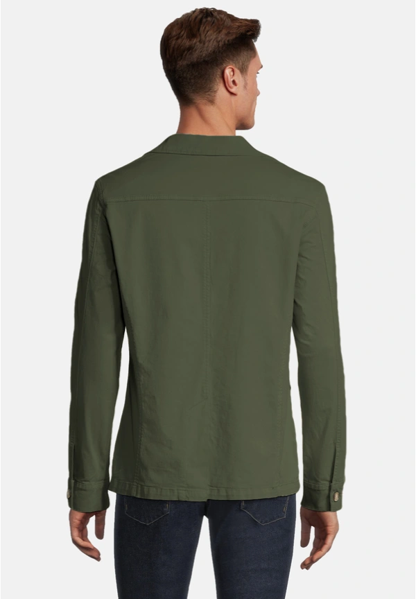 Steffen Klein Baumwoll-Sakko in khaki Outlet