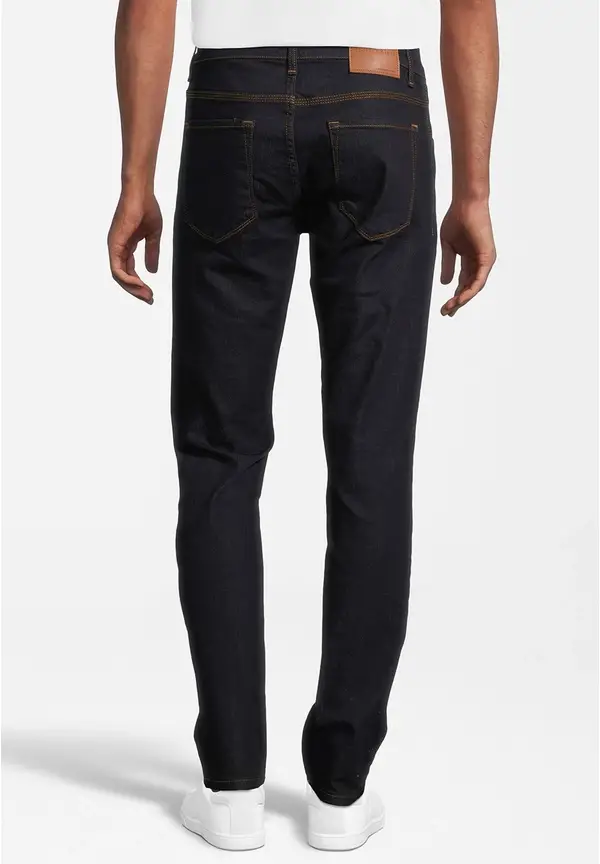 Steffen Klein Jeans Slim Fit used in Dark blue Günstiger Verkauf