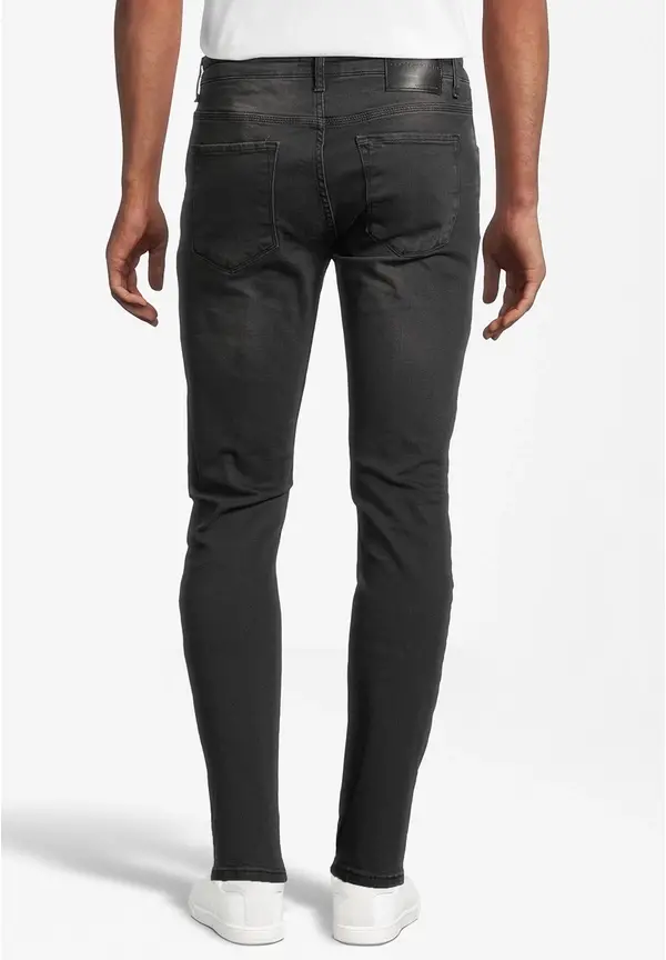 Steffen Klein Jeans Slim Fit used in Black denim Fabrikverkauf