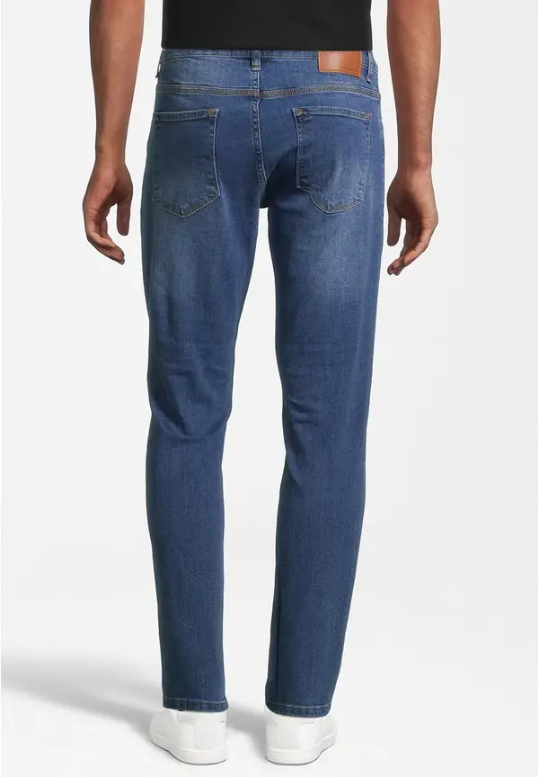 Steffen Klein Jeans Slim Fit used in Blue denim Meist gekauft