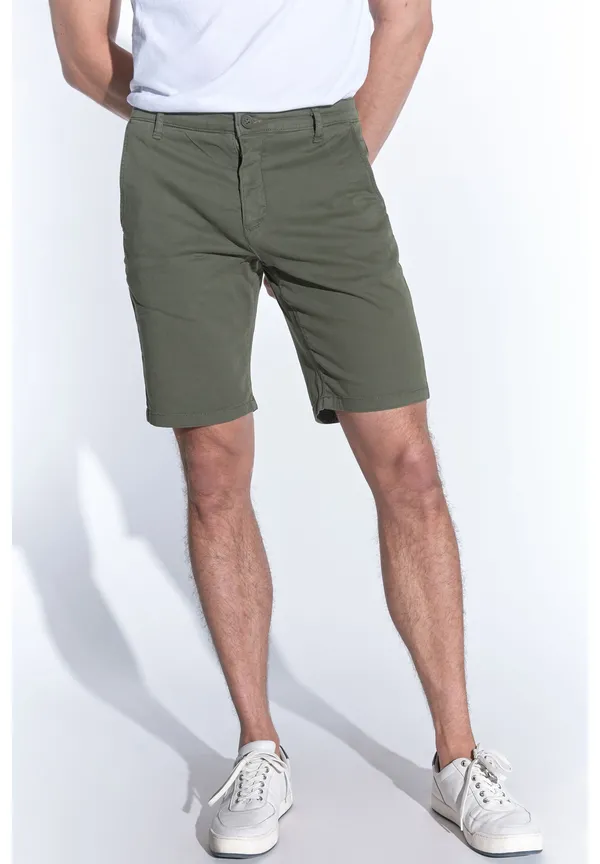 Steffen Klein Bermuda-Shorts in Khaki Sonderangebot