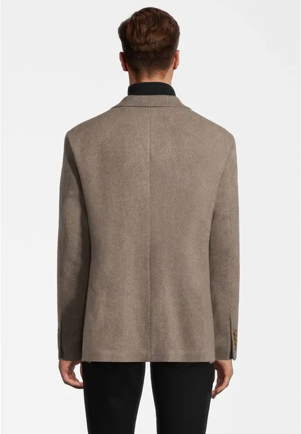 Steffen Klein Sakko Woll-Mix in beige Valentinstagsangebot