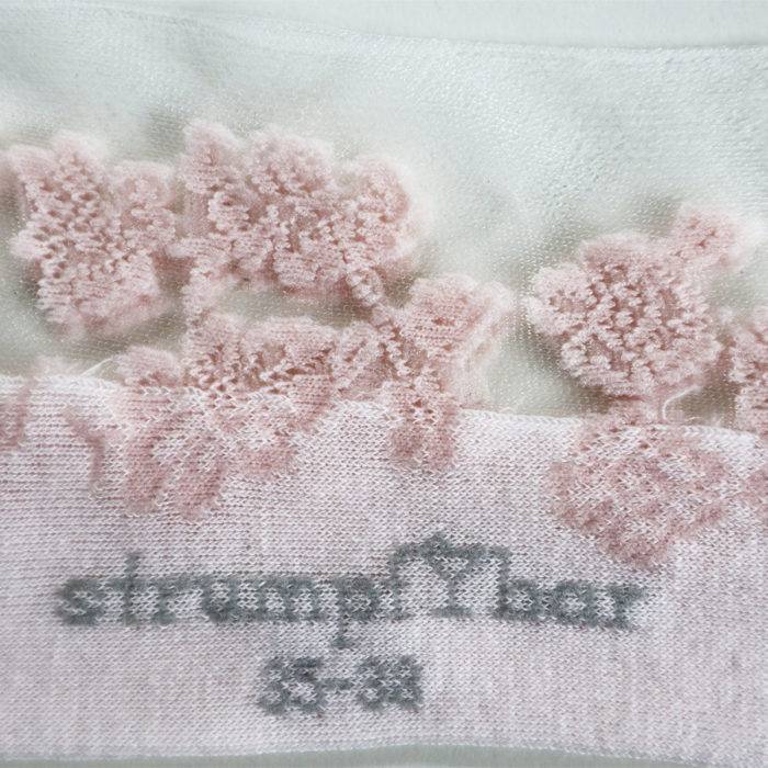 ﻿Strumpfbar Lacy Margarita powderrose VIP-Rabatte