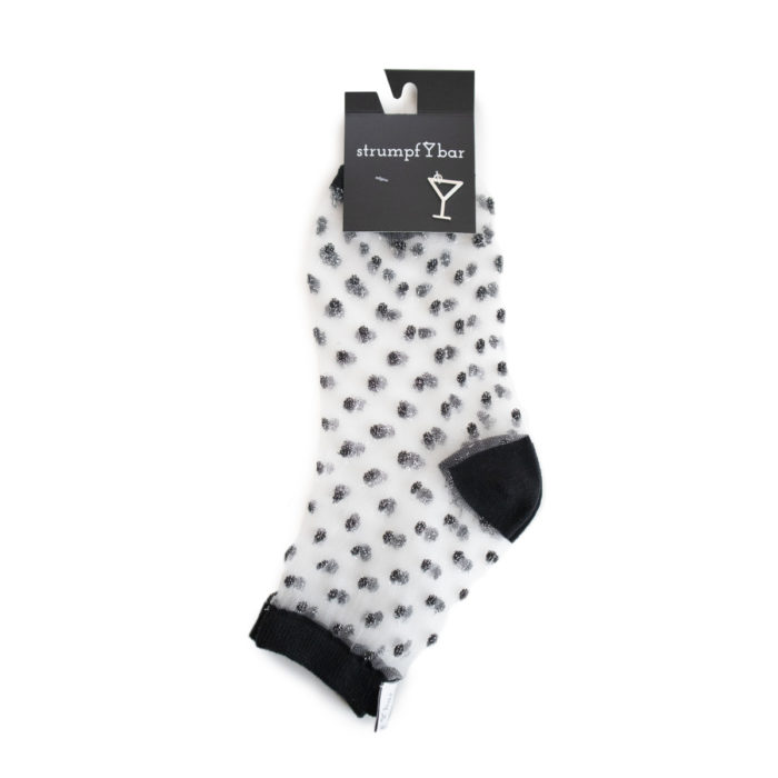 Strumpfbar Dots on the Beach schwarz Wochenangebot