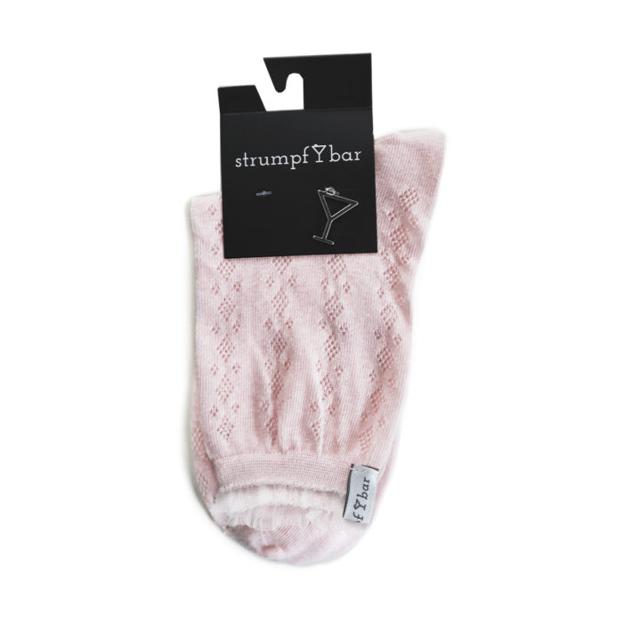 Strumpfbar Delicate Manhattan rose Kostenlose Rückgabe
