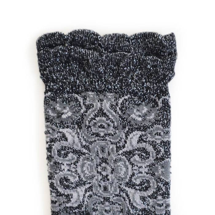 Strumpfbar Royal Punch schwarz-silber Bis zu 65% Rabatt