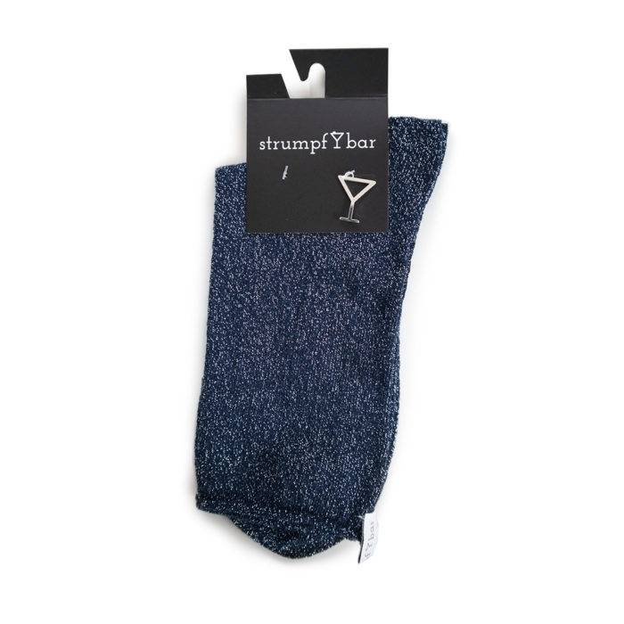 Strumpfbar City Glam marine Kostenloser Versand international