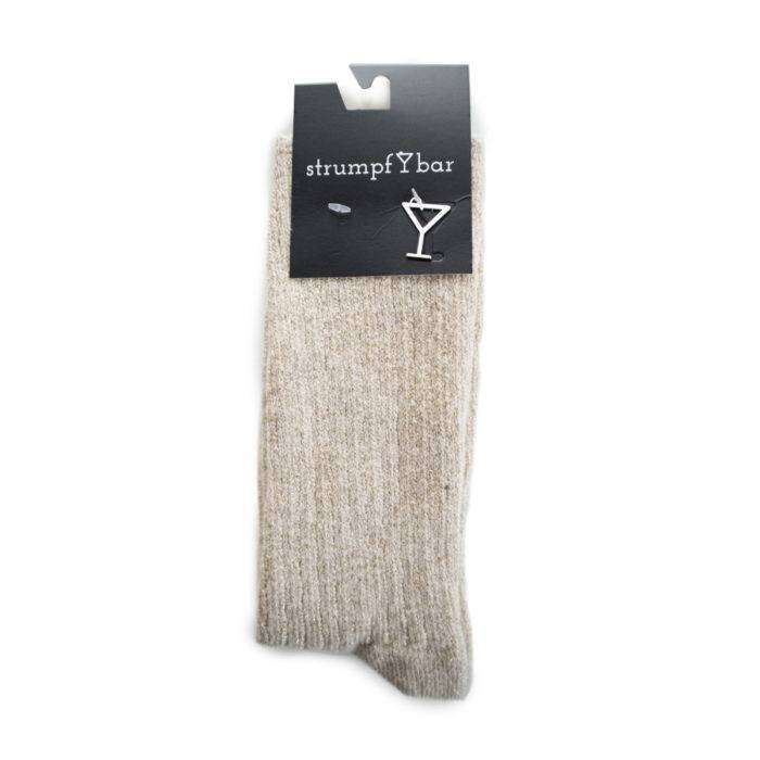 Strumpfbar Winter Sprizz beigemelange-gold Speichern exportieren