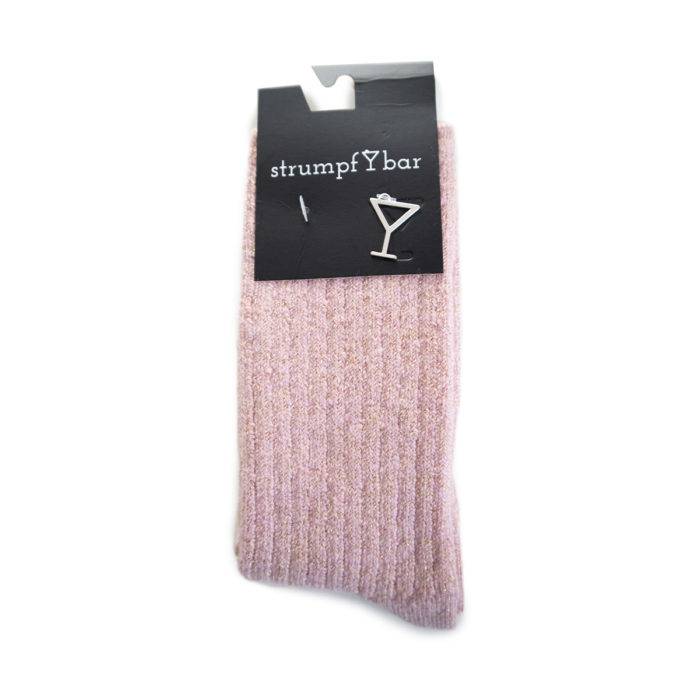 Strumpfbar Winter Sprizz rosa-gold zollfrei