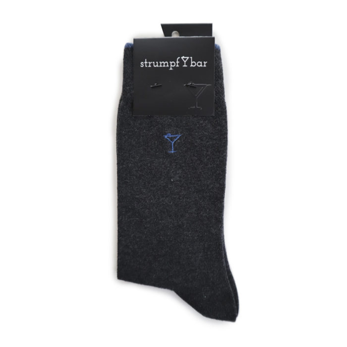 Strumpfbar Cotton Libre Anthrazit Melange/Jeansblau im Angebot
