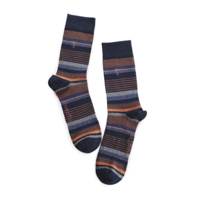 Strumpfbar Stripes on the Rocks marine